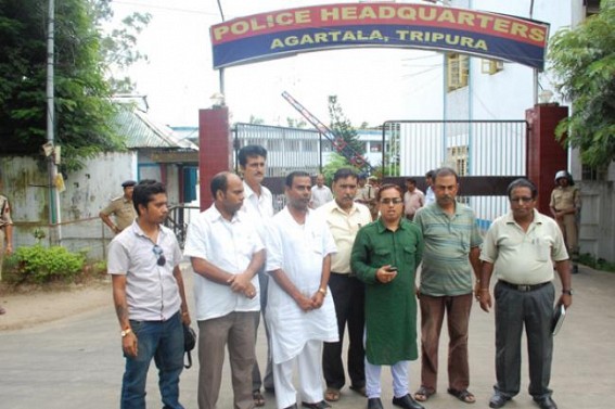 BJP launches agitation against attack on party chief BJP launches agitation against attack on party chief